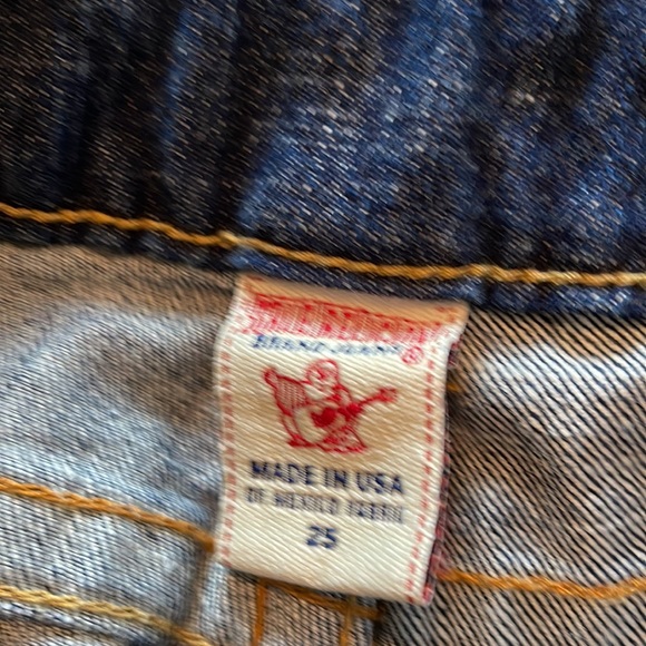 True Religion Stella Straight Leg Skinny Jeans NWOT sz 25 - Picture 5 of 5